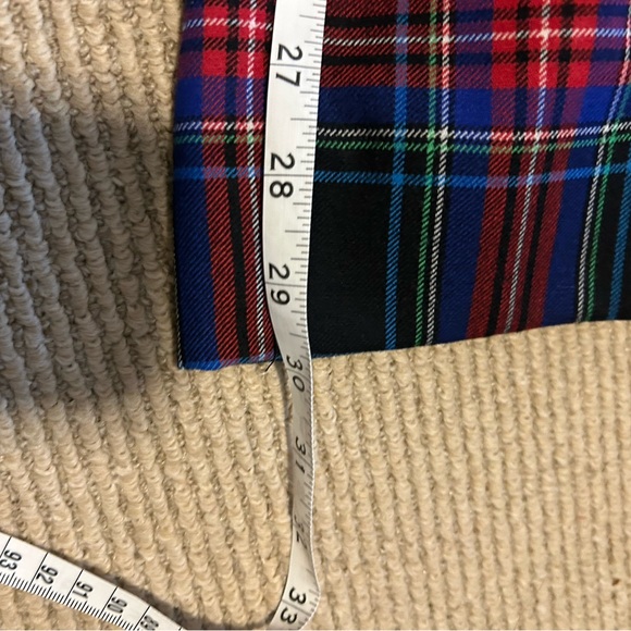 J.Crew Sydney Holiday plaid pants size 00 - Picture 9 of 11